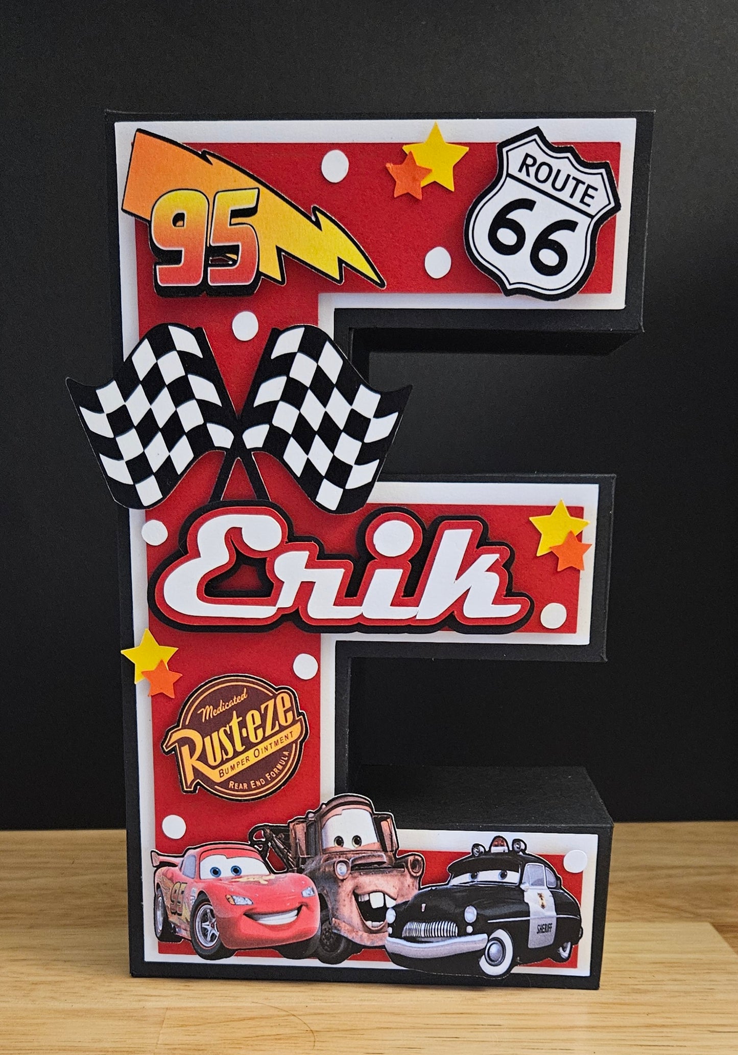 3D Cars paper letter