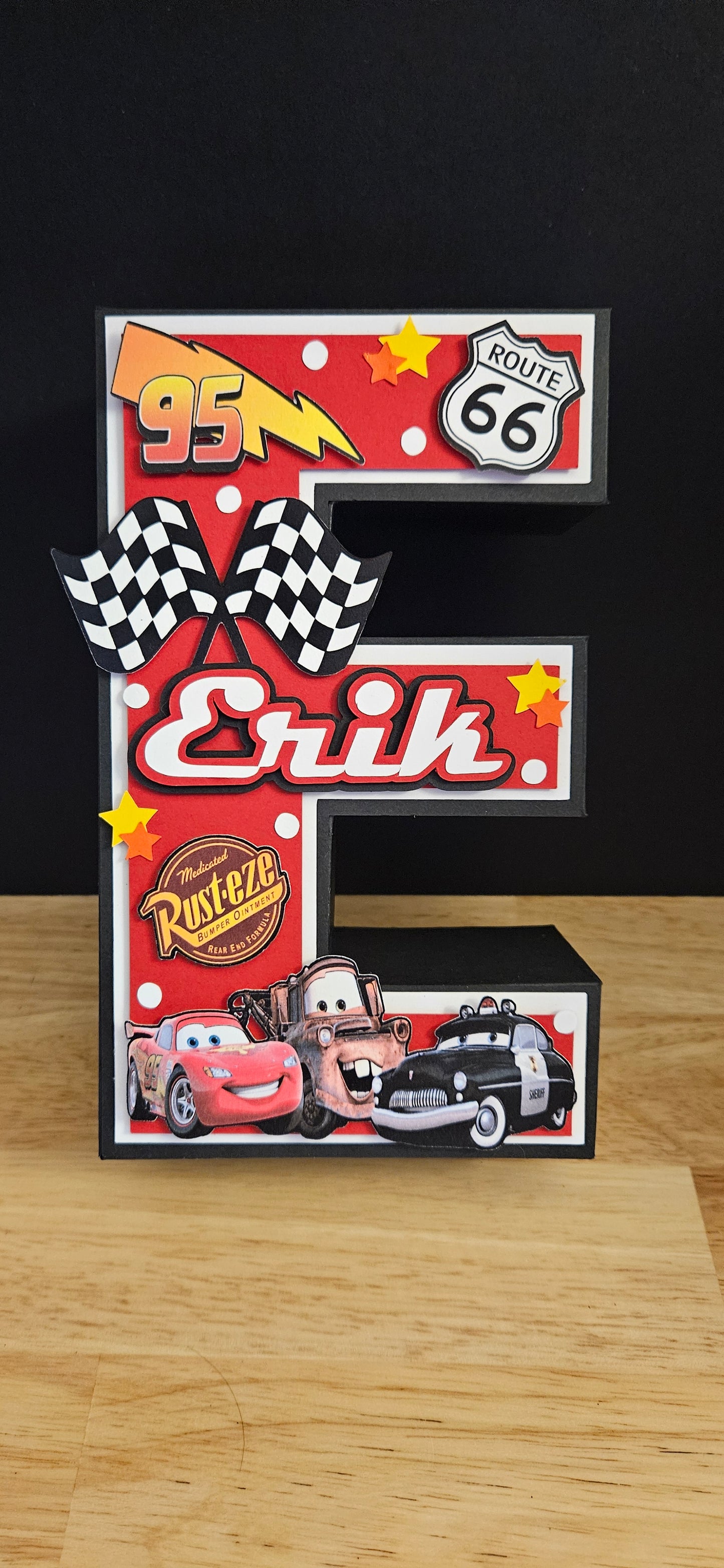 3D Cars paper letter