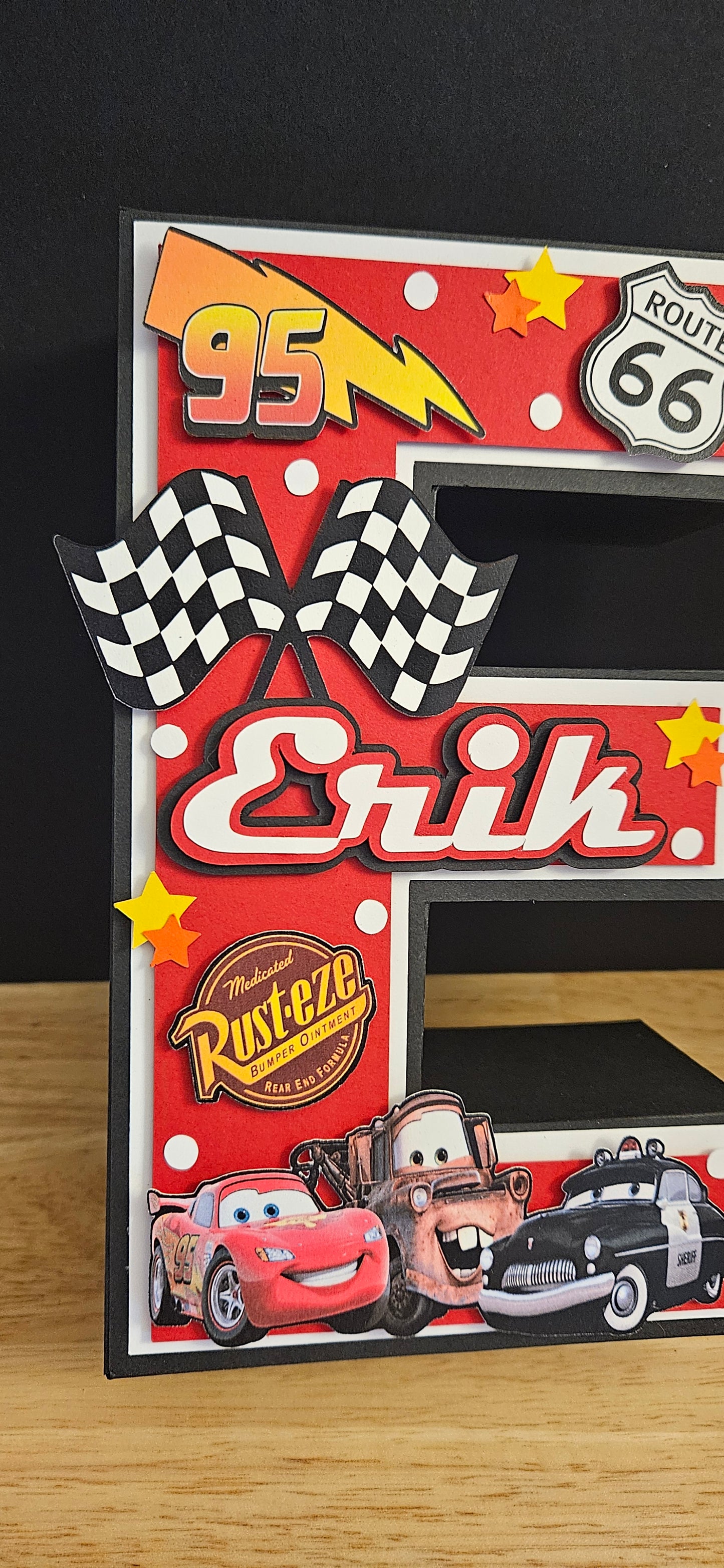 3D Cars paper letter