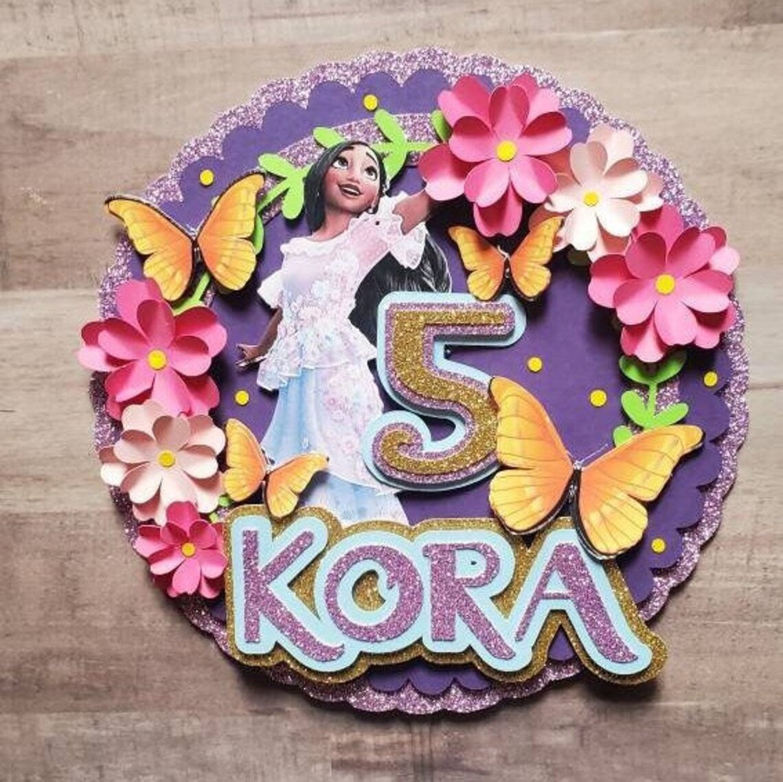 Encanto cake topper/ Isabella