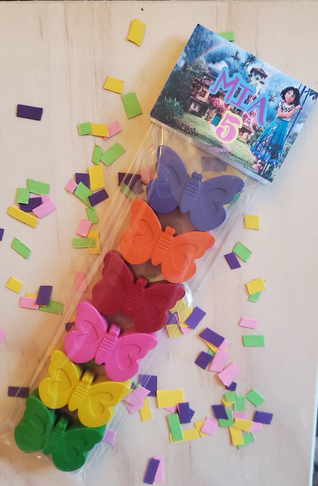Encanto themed crayons/ party favors