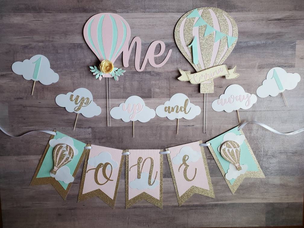 Hot air balloon party package/up up and away