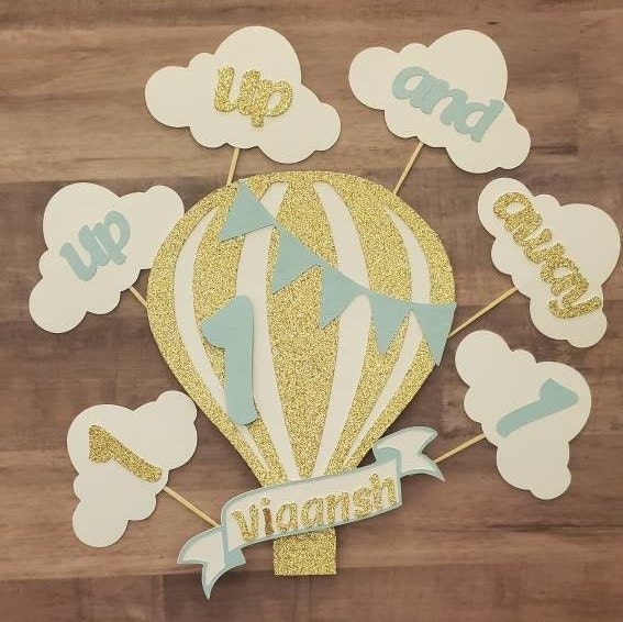 Hot air balloon party package/up up and away