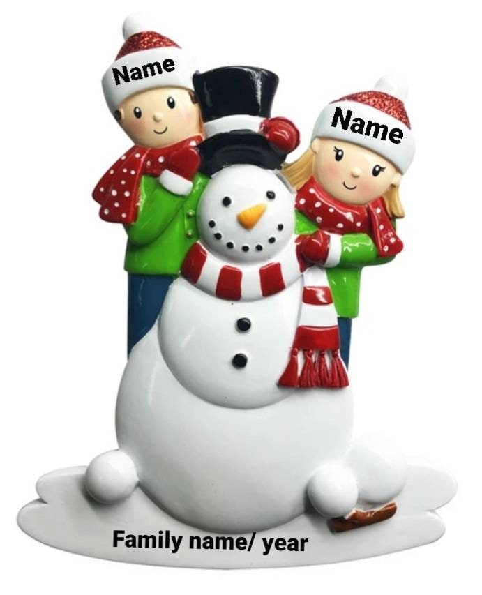Custom Family Ornaments