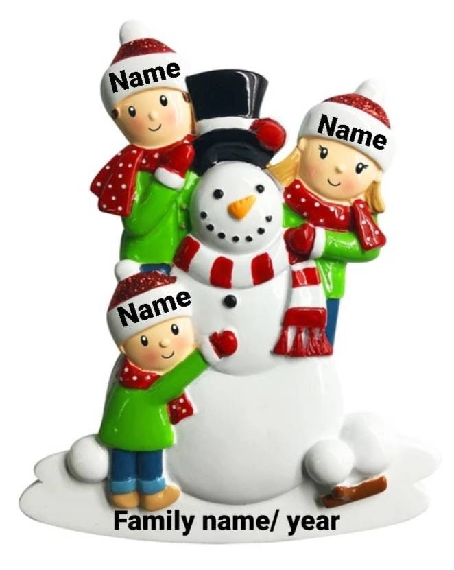 Custom Family Ornaments