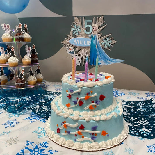 Top Frozen themed party food
