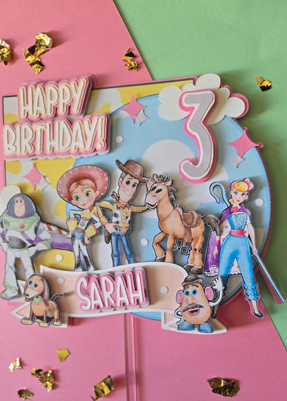 Toy Story cake topper/ Pastel