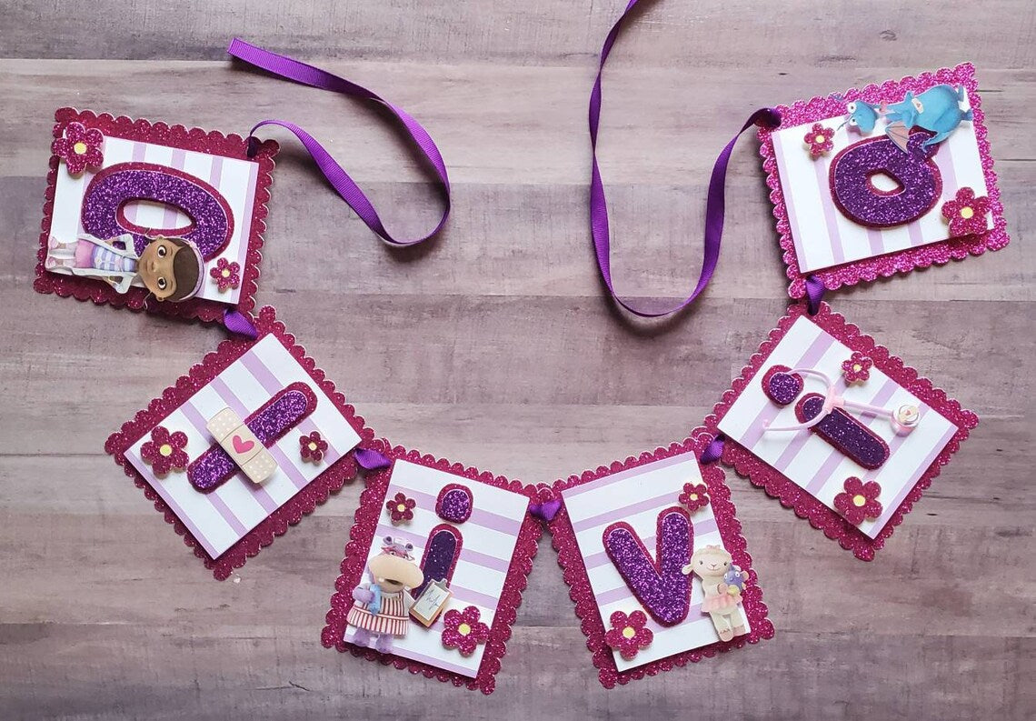 Doc McStuffins birthday banner